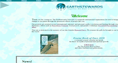 Desktop Screenshot of earthstewards.org