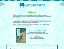 Tablet Screenshot of earthstewards.org